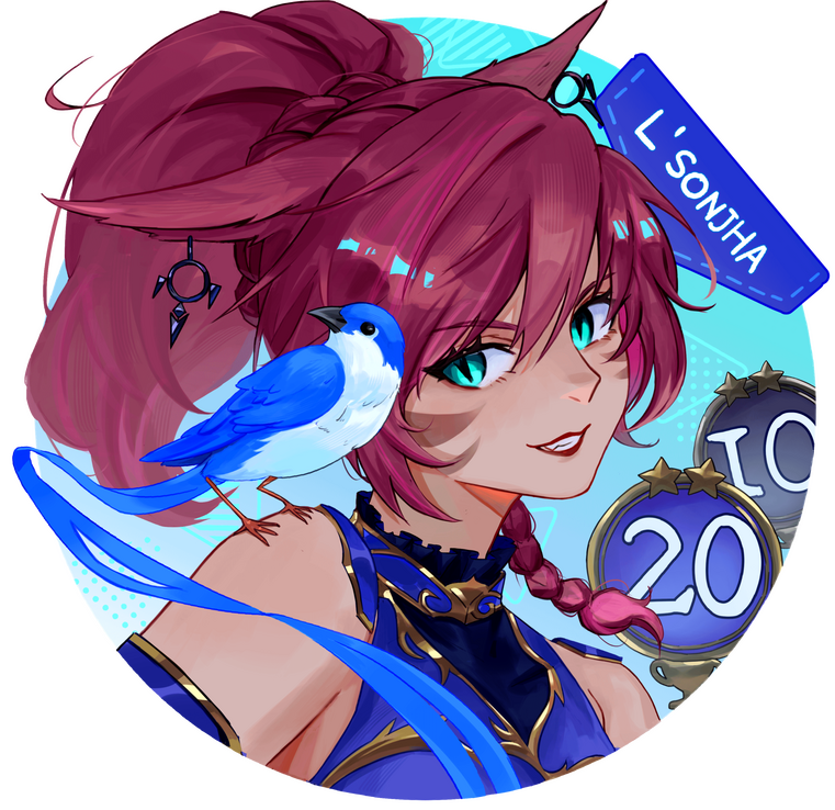 L'sonjha Profile pic by GummyPanda Arty by GummyPanda