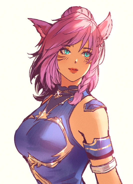 L'sonjha Portrait by ChaosRingen Art by ChaosRingen